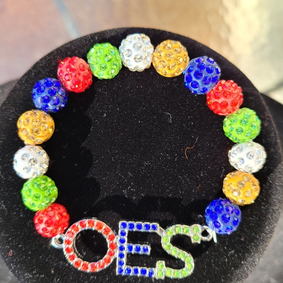 Order of the Eastern star bracelet set - Picture 4 of 7